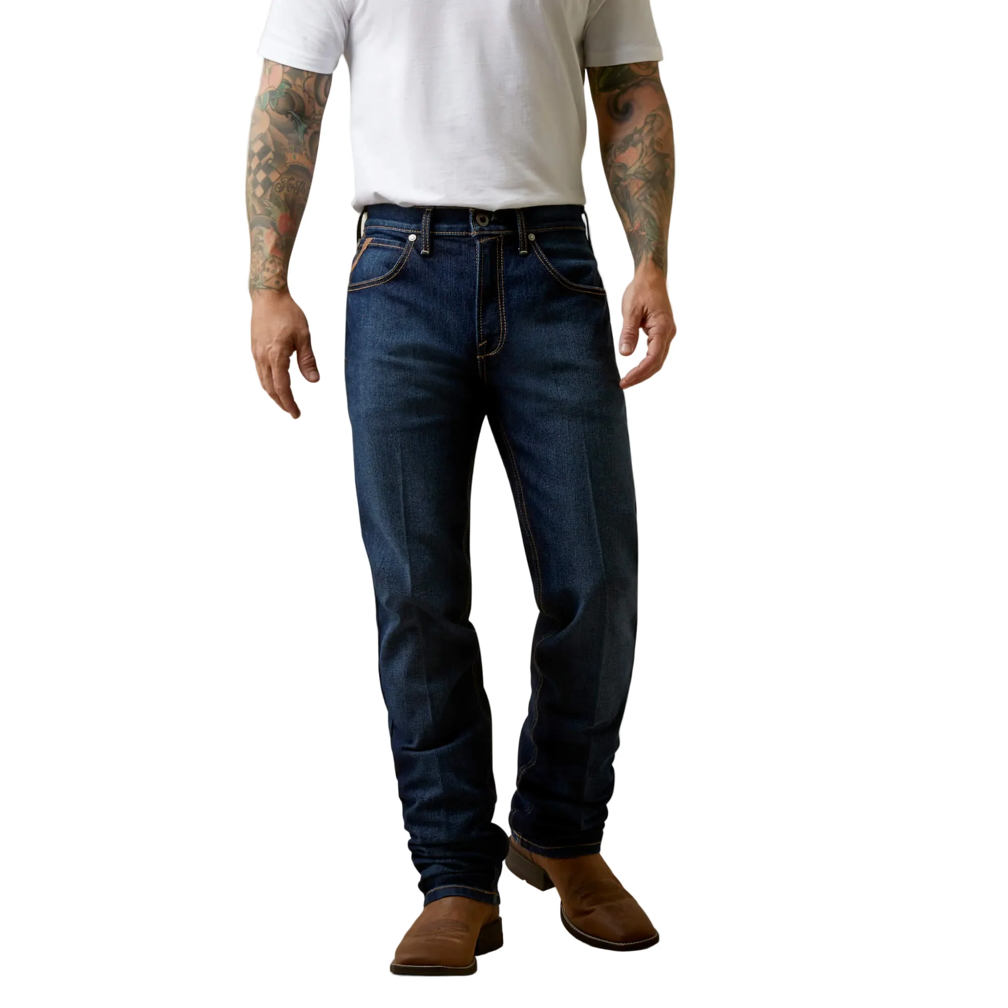 **Ariat Men's M1 Vintage Hansen Straight Jeans - Clayton