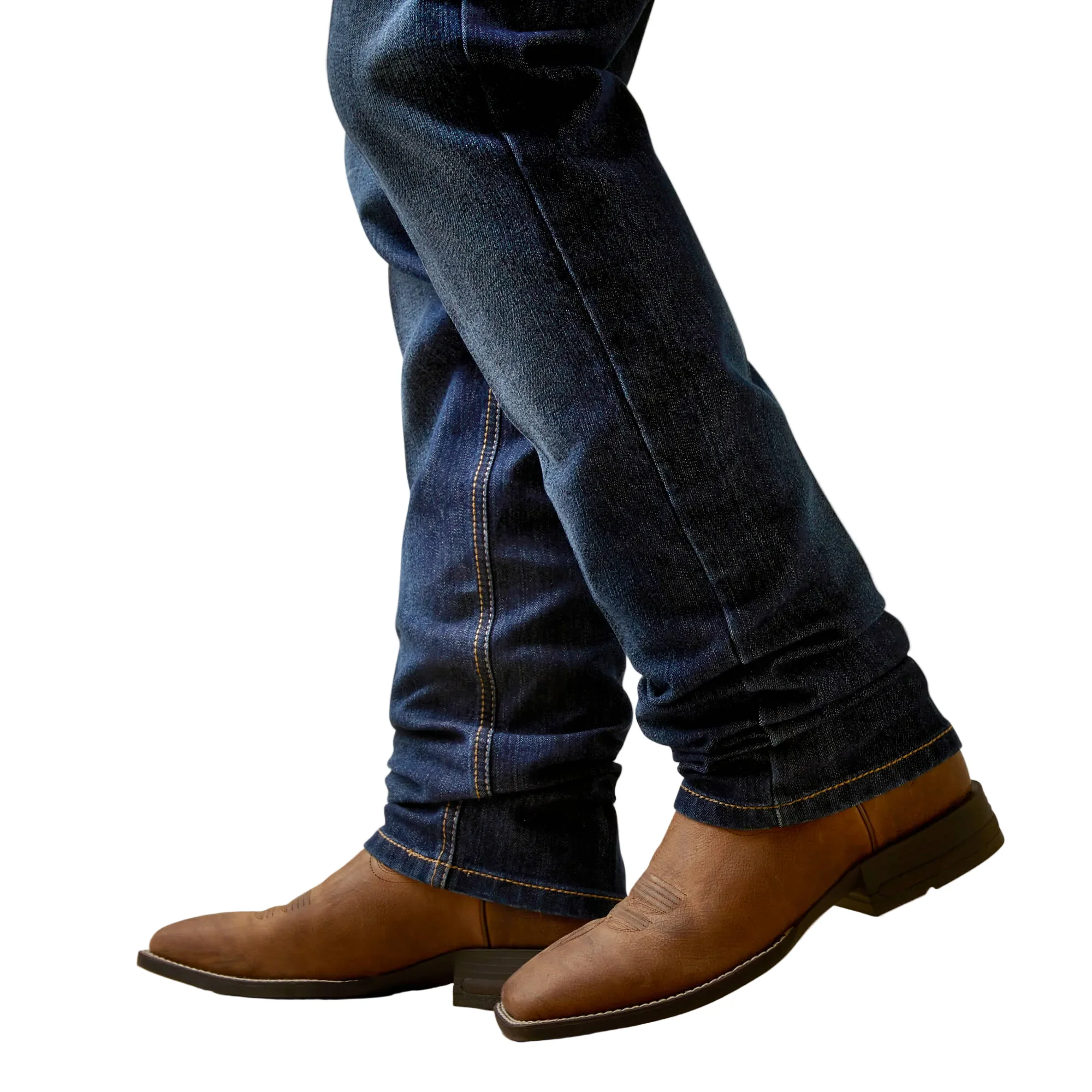 **Ariat Men's M1 Vintage Hansen Straight Jeans - Clayton - Image 4