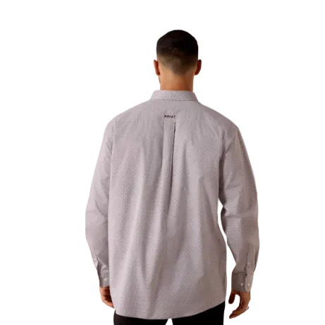 Ariat Men's Philly Long Sleeve Classic Fit Shirt- Excalibur Geo Print - Image 2
