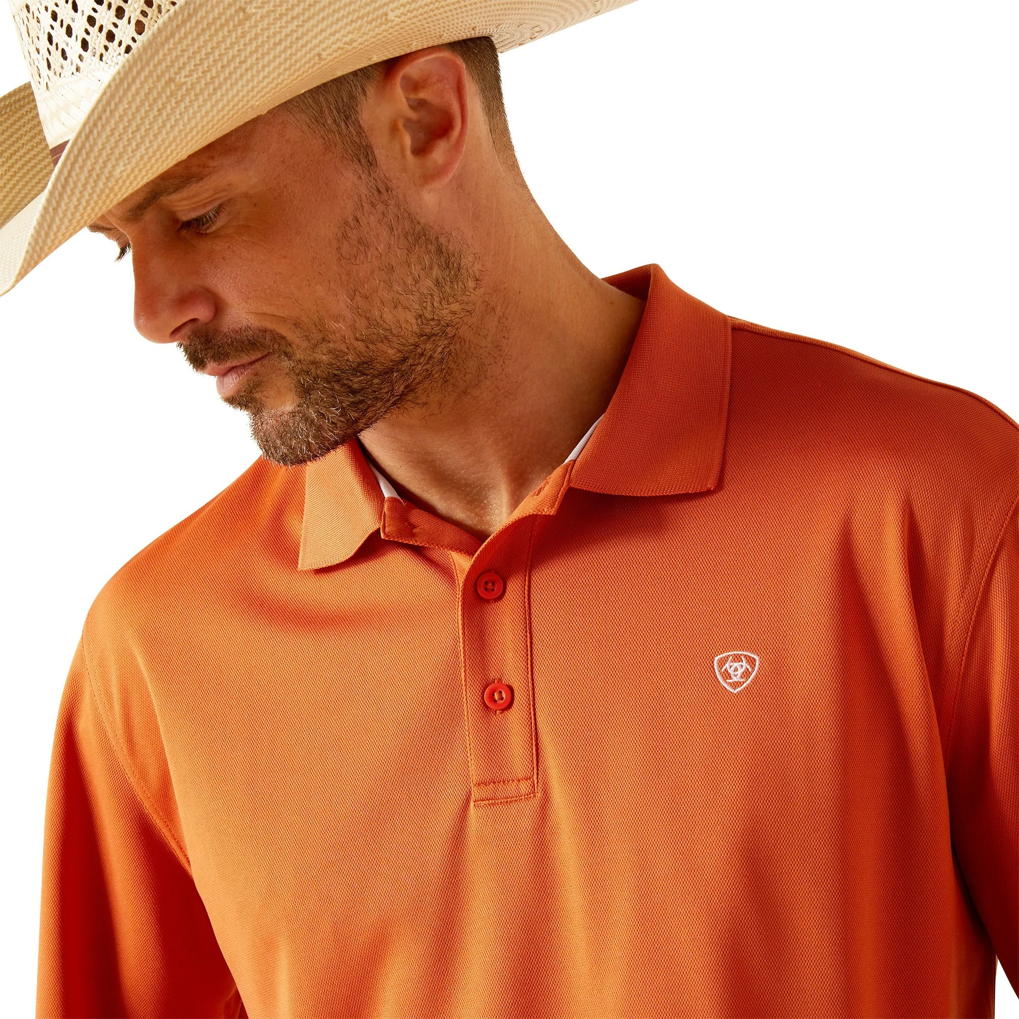 Ariat Men's Polo Short Sleeve Shirt - Foxes - Image 2