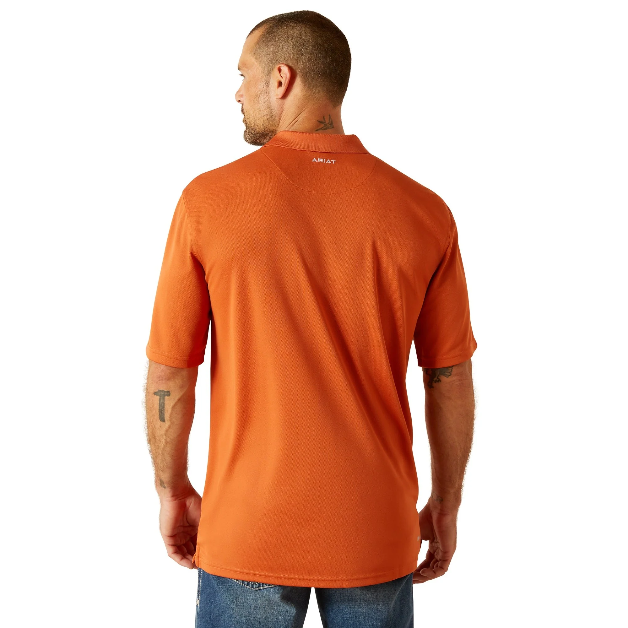 Ariat Men's Polo Short Sleeve Shirt - Foxes - Image 3