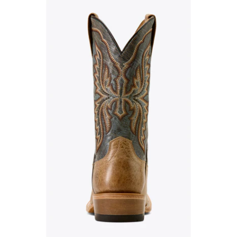 Ariat Men's Preston Wide Square Toe Cowboy Boot- Desert Bone - Image 2