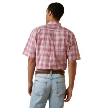 Ariat Men's Pro Jermaine Classic Fit Shirt - Red - Image 2