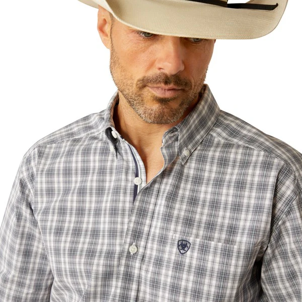 Ariat Men's Pro Series Charlie Classic Fit Shirt - Navy