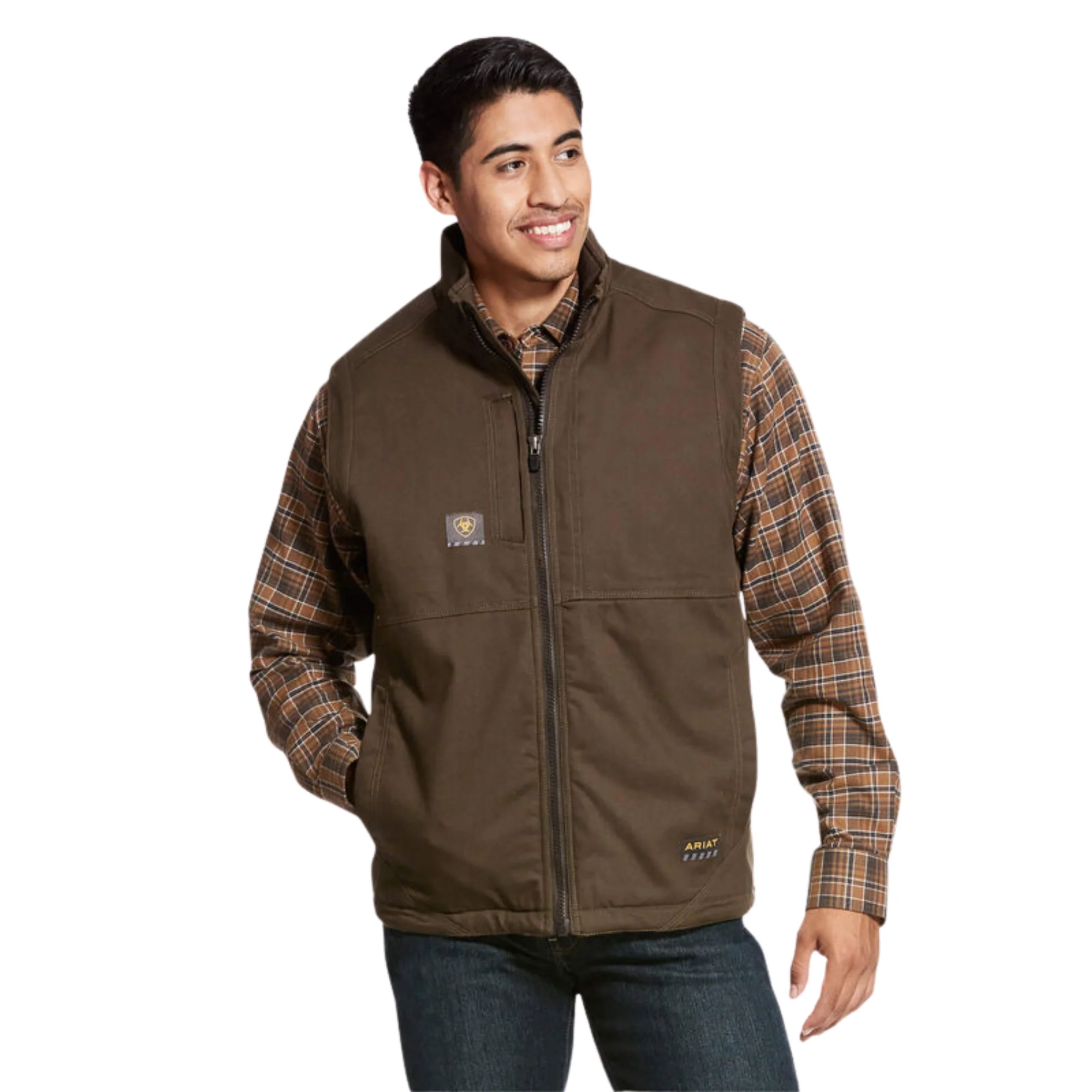 Ariat Men's Rebar Duracanvas Vest - Wren