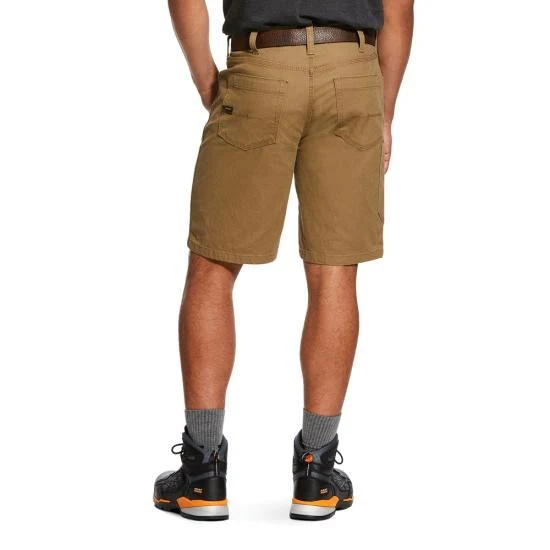 Ariat Men's Rebar Durastretch Made Tough Short - Bistro - Image 2