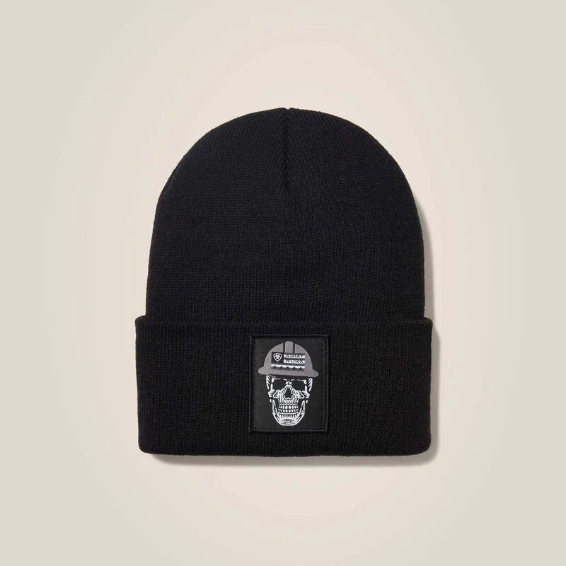 Ariat Men's Rebar Roughneck Watch Cap - Black