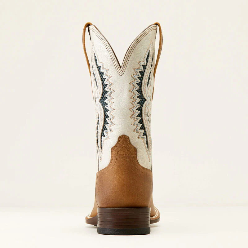 Ariat Men's Rowder VentTEK 360° Western Boots - Marbled Tan/White - Image 5