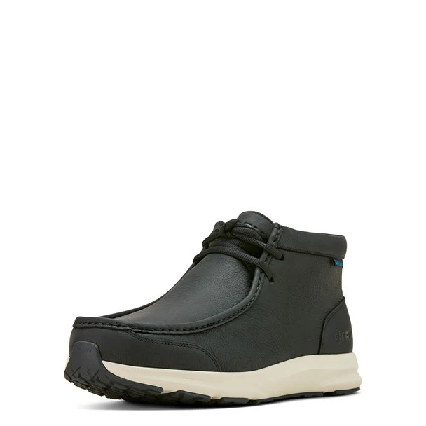 Ariat Men's Spitfire Waterproof Shoe- Satin Black