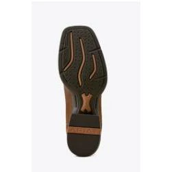 Ariat Men's Sport  Big Country Cowboy Boot- Brown Roughout - Image 4