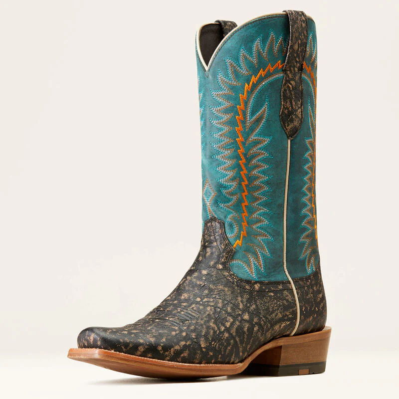 Ariat Men's Futurity Time Western Boots - Distressed Charcoal