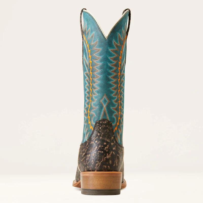 Ariat Men's Futurity Time Western Boots - Distressed Charcoal - Image 2