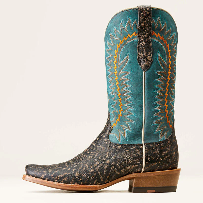 Ariat Men's Futurity Time Western Boots - Distressed Charcoal - Image 4