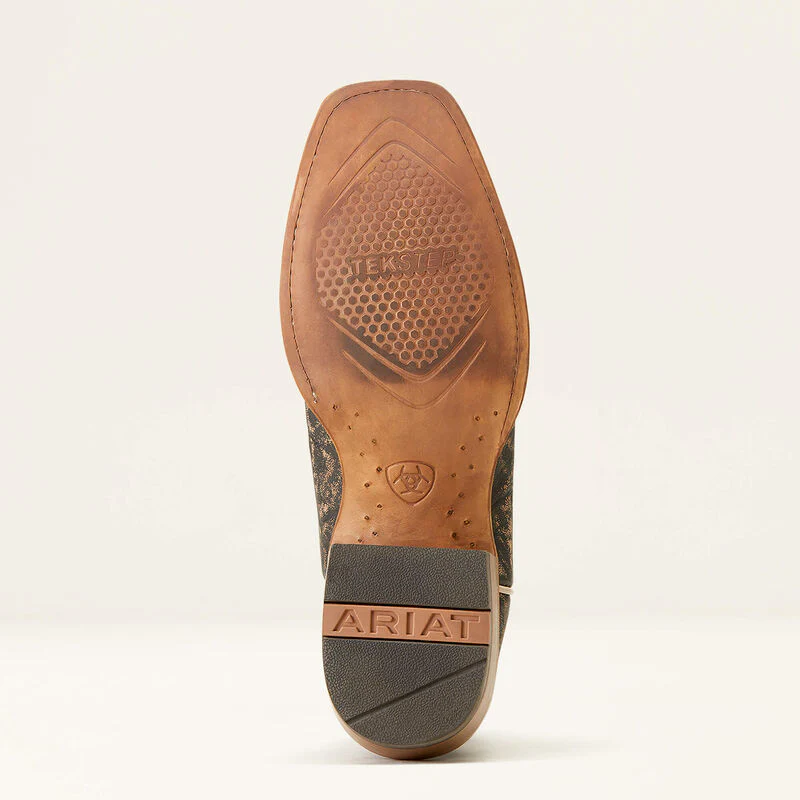Ariat Men's Futurity Time Western Boots - Distressed Charcoal - Image 6