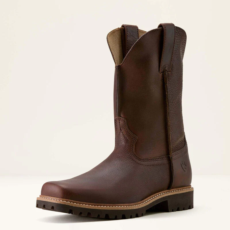 Ariat Men's Stoney Creek Square Toe Western Boot- Havana Brown