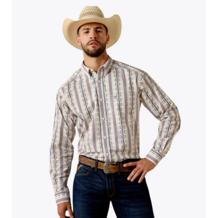 Ariat Men's Team Daniel Classic Fit Shirt - Multi