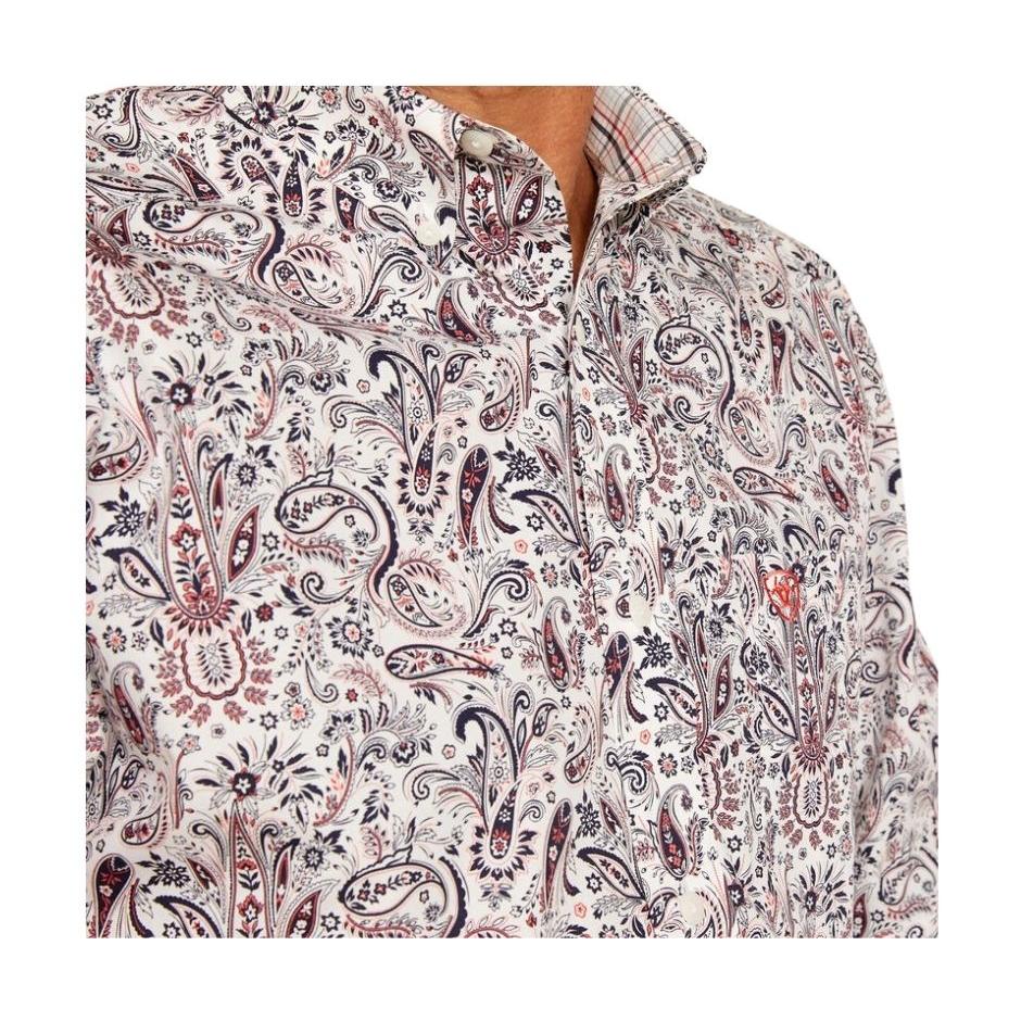 Ariat Men's Whitaker Classic Fit Shirt - Peacoat - Image 2