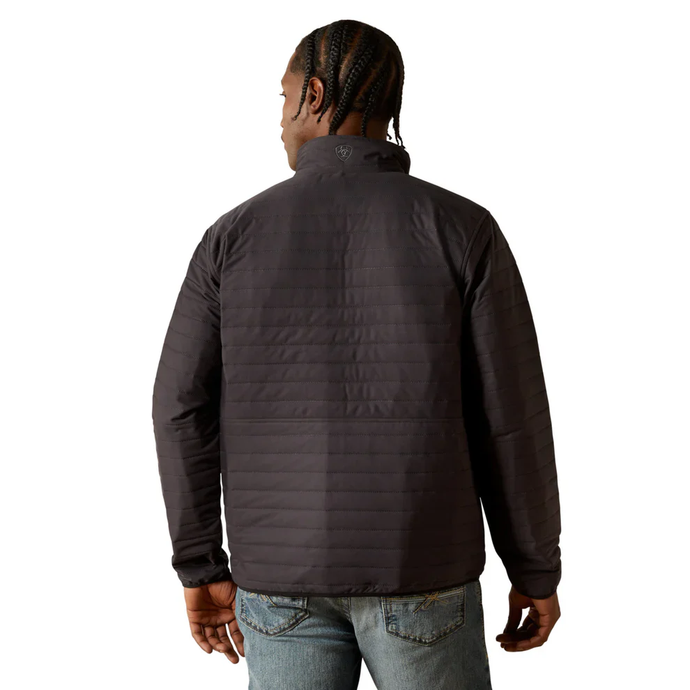 Ariat Men's Wylie Full Zip Jacket - Obsidian - Image 3