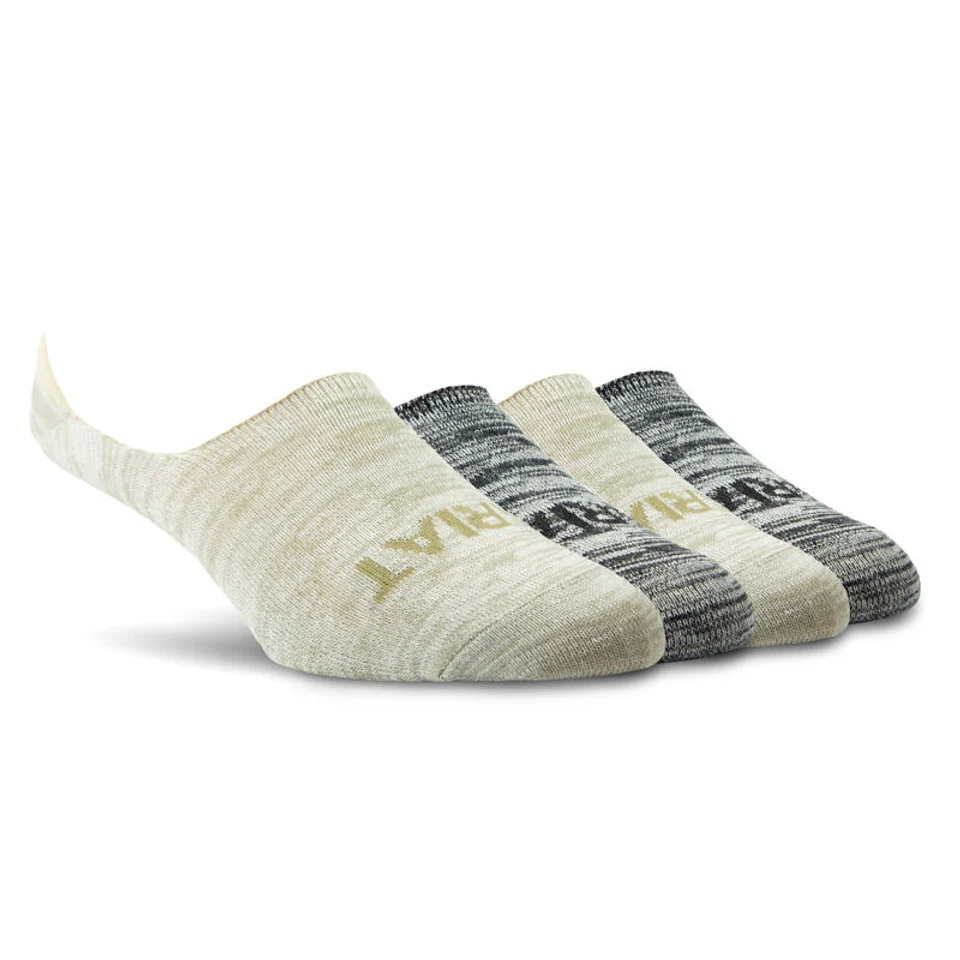 Ariat No Slip No Show Socks - 4pck