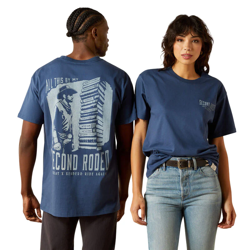 Ariat Unisex Sendero Second Rodeo T-Shirt - Dark Denim