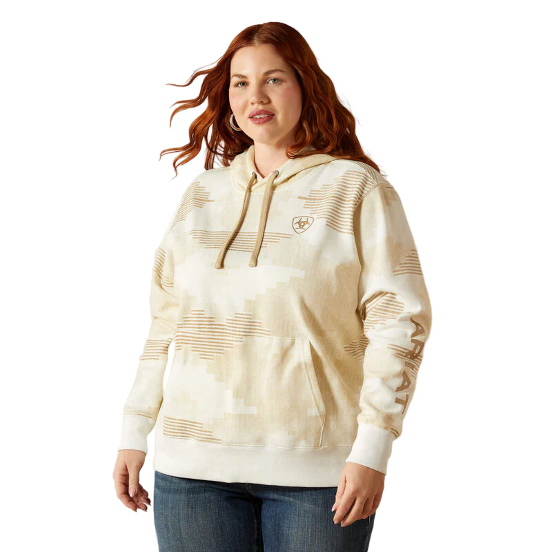 Ariat Women's Ariat Logo 2.0 Hoodie - Sedona Print - Image 2