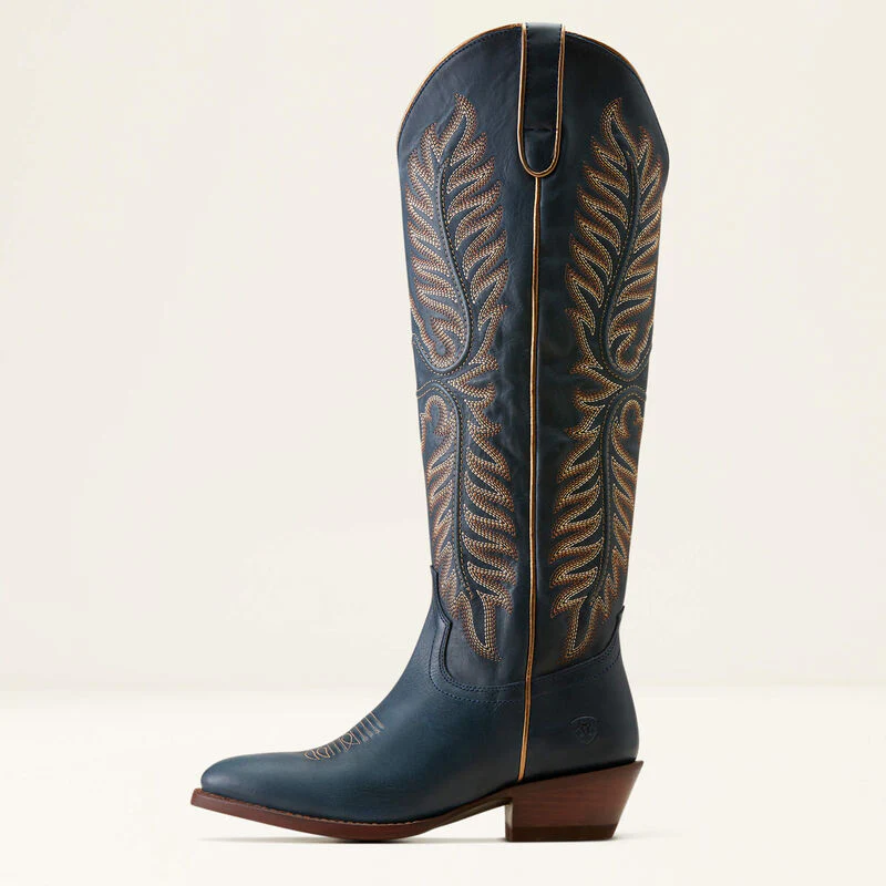 Ariat Women's Bella Stretchfit Western Boots - Nautical Navy - Image 2