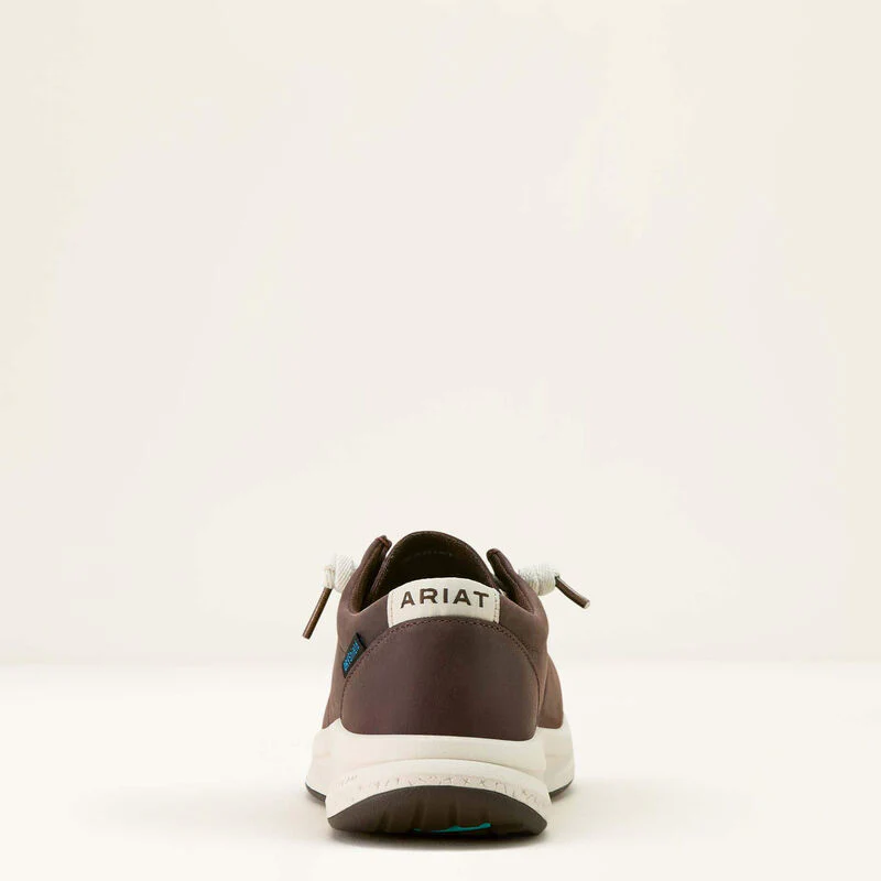 Ariat Women's Buckeye Waterproof Shoes - Chocolate Caiman Emboss Print - Image 4