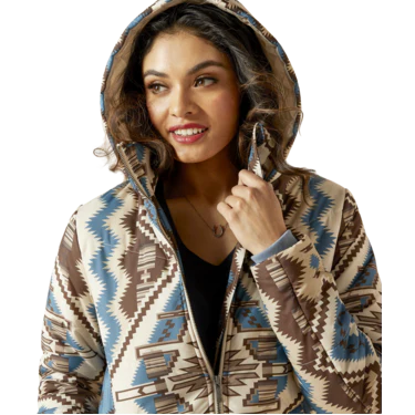 Ariat Women's Chimayo Puffer Jacket - 2 Columns Print