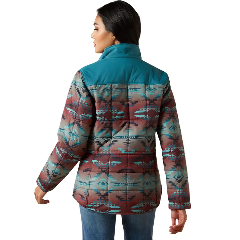 Ariat Women's Crius Insulated Jacket - Dragonfly Inez Print - Image 3
