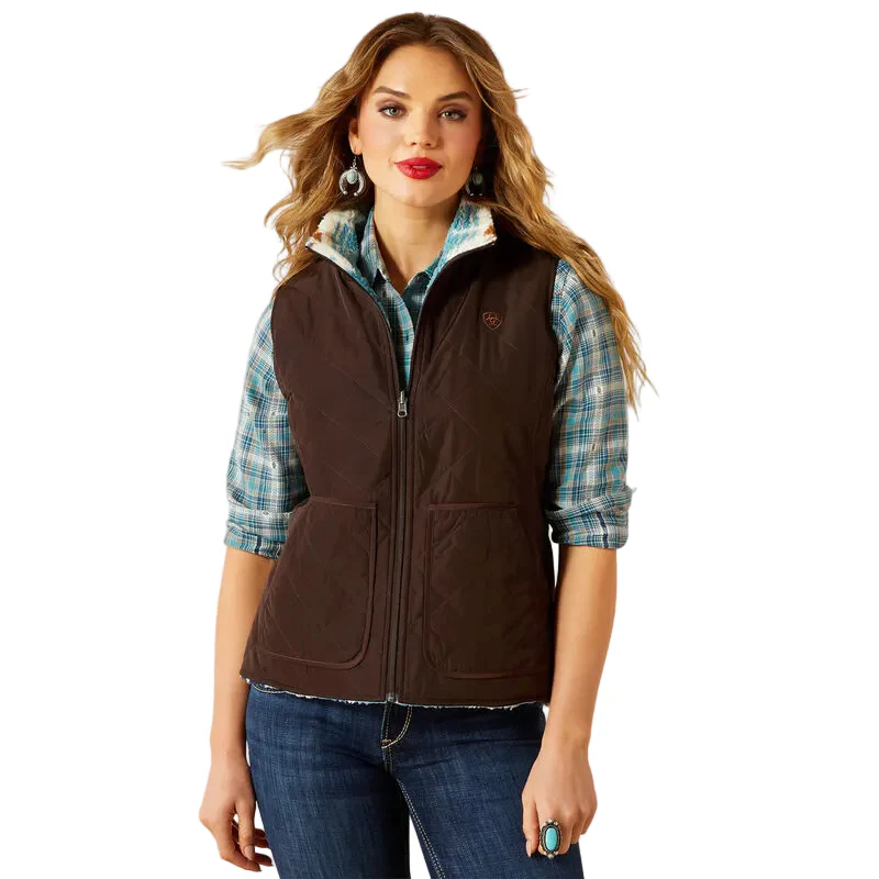 Ariat Women's Dilon 2.0 Reversible Insulated Vest - Multiple Colours - Image 5