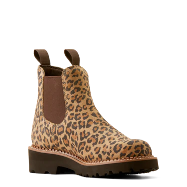 Ariat Women's Fatbaby Twin Gore Western Boots - Cheetah - Image 6