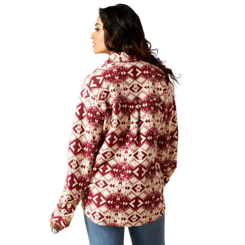 Ariat Women's Fillmore Shirt Jacket Fillmore SW Print - Image 2
