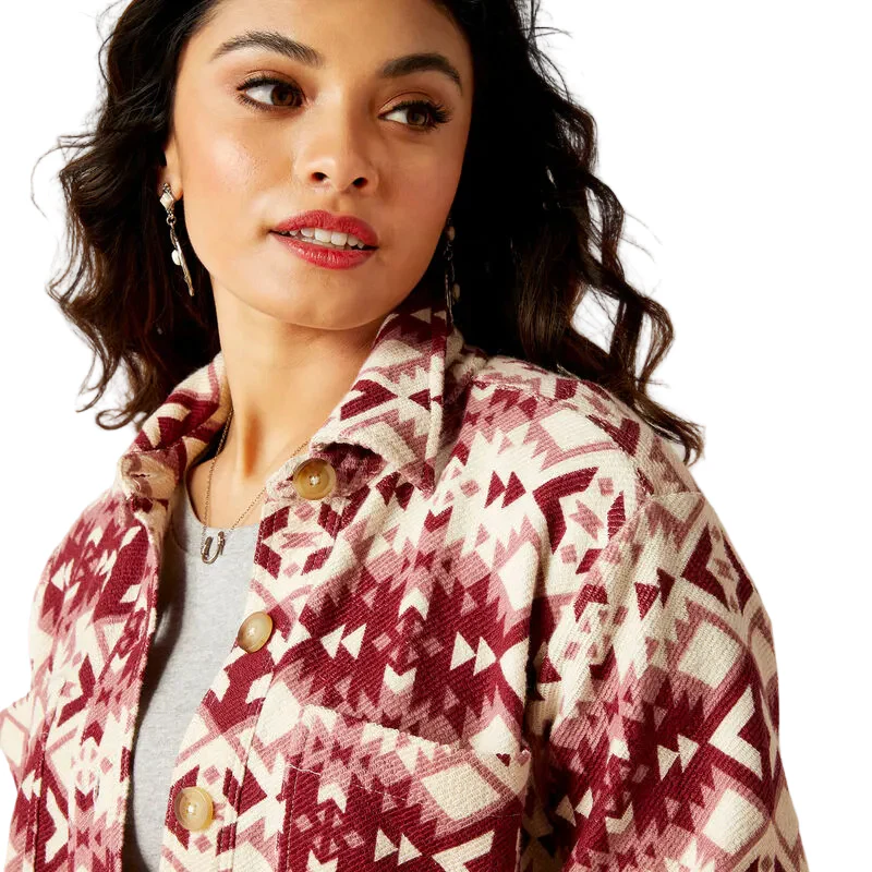 Ariat Women's Fillmore Shirt Jacket Fillmore SW Print - Image 3