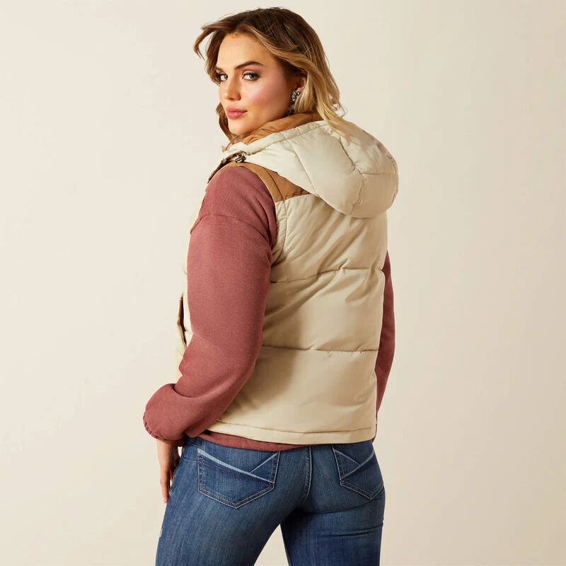Ariat Women's Frontier Puffer Vest - Multiple Colours - Image 4