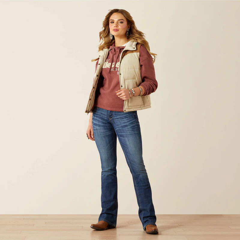 Ariat Women's Frontier Puffer Vest - Multiple Colours - Image 5