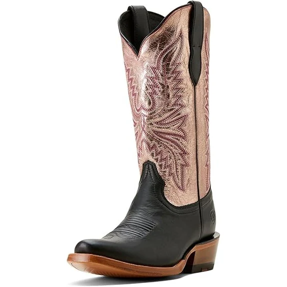 Ariat Women's Futurity Flash Western Boots - Midnight Black - Image 4