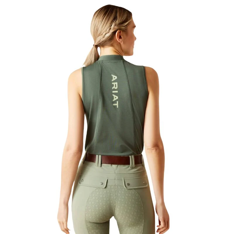 Ariat Women's Hailey Sleeveless Top - Duck Green - Image 3