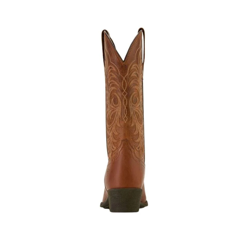 Ariat Women's Heritage X Toe Western Boot- Rich Oak - Image 4