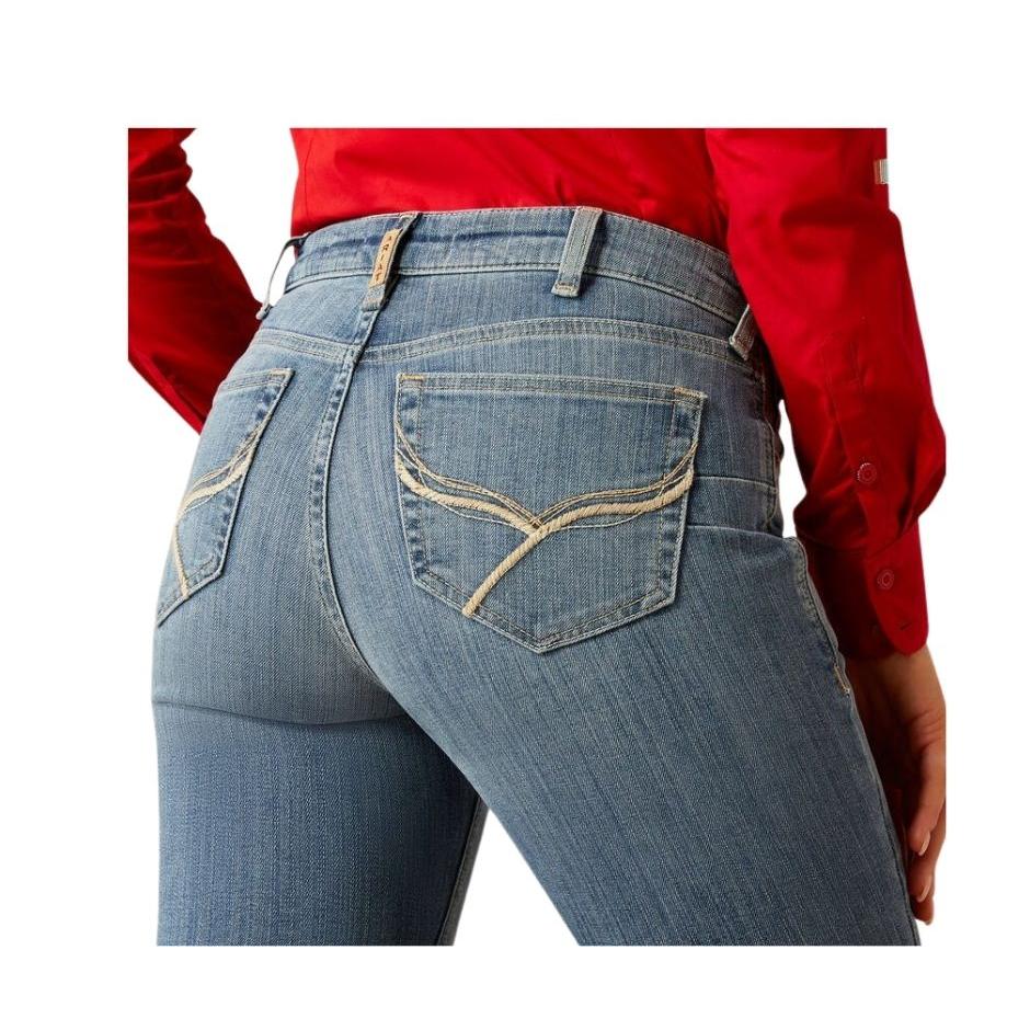 Ariat Women's High Rise Cecilia Boot Cut Jeans - Veracruz - Image 4