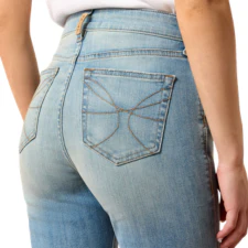 Ariat Women's High Rise Marnie Slim Trouser Jeans- Maryland - Image 4
