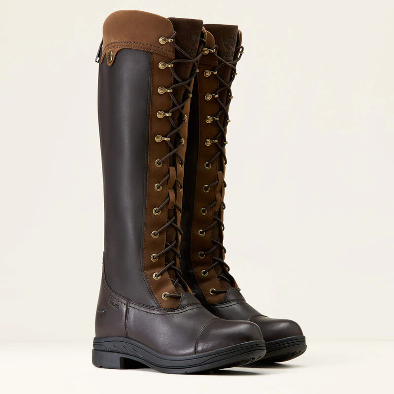 Ariat Women's Coniston Max Waterproof Insulated Boots - Ebony Brown - Image 4