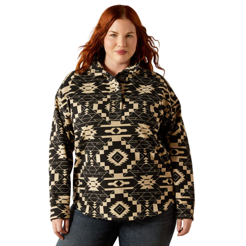 Ariat Women's Hometown Sweatshirt - Southwest Print - Image 2