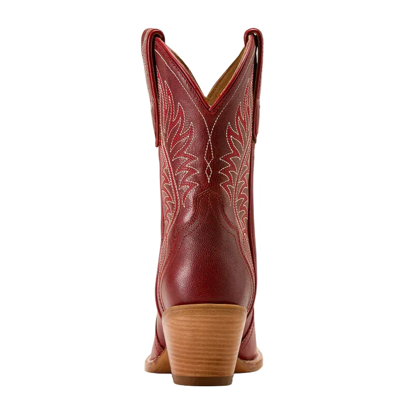 Ariat Women's Julietta J Toe Western Boot - Red Alert - Image 5