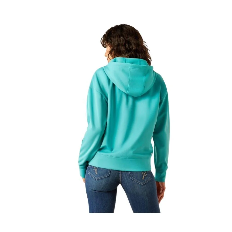Ariat Women's Long Sleeve Breeze Full Zip Hoodie - Assorted Colours - Image 3
