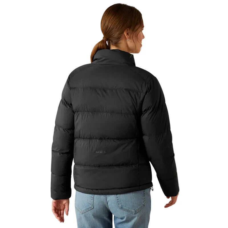 Ariat Women's Long Sleeve Ultra Puff Down Jacket - Black - Image 2