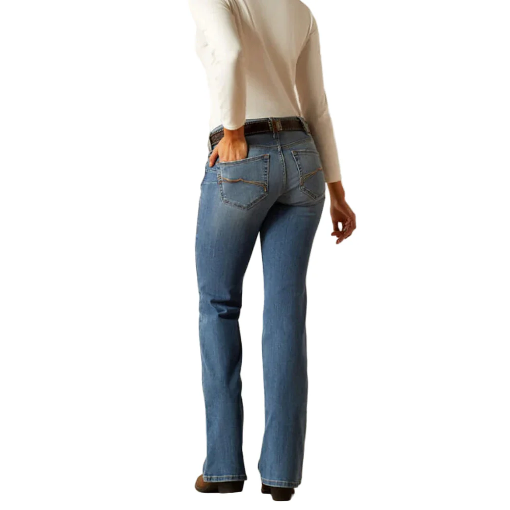 Ariat Women's Mid Rise Allison Boot Cut Jean - California - Image 2