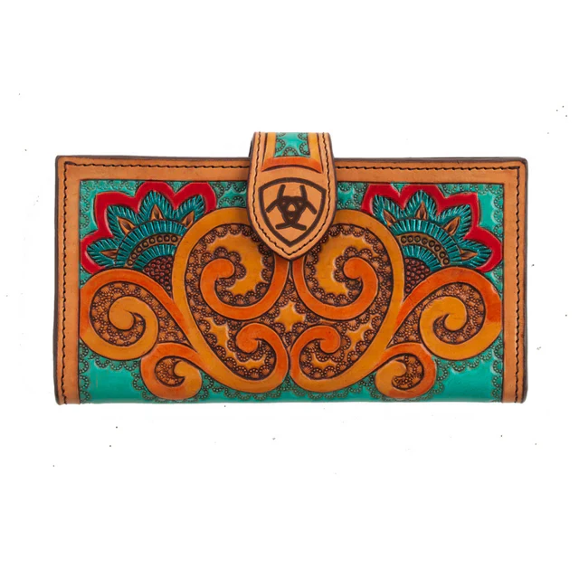 Ariat Women's Paisley Wallet- Natural