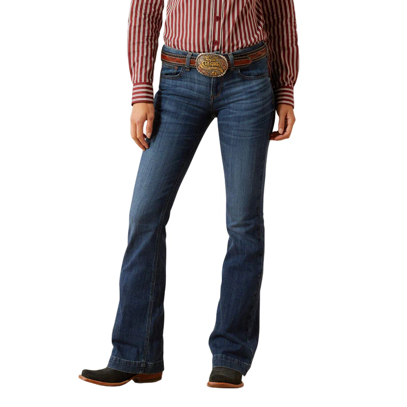 Ariat Women's Perfect Rise Bessie Slim Trouser Jeans - Irvine