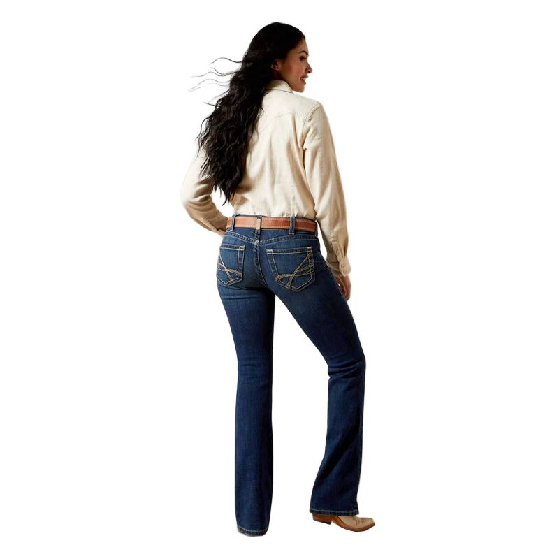 Ariat Women's Perfect Rise Boot Cut Jean- Barryessa - Image 2
