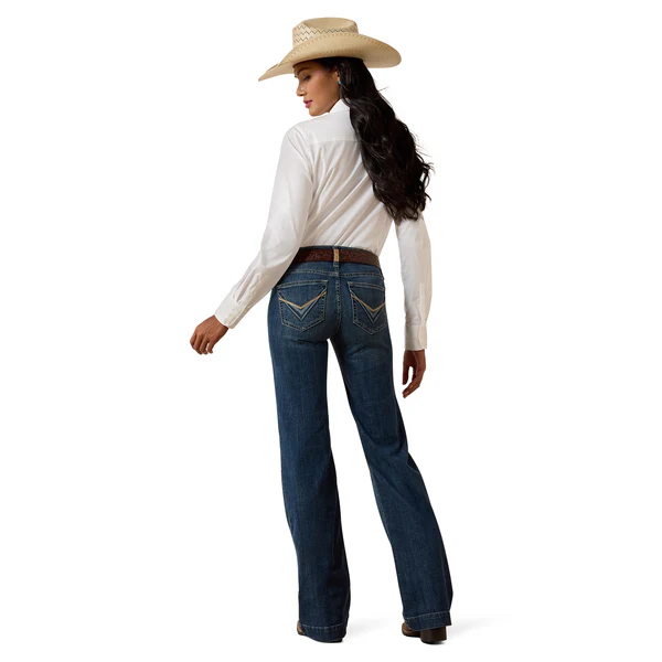 Ariat Women's Perfect Rise Lelani Trouser Jeans- Chelsea - Image 2